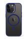 Чохол Crystal Guard with Mag Safe для iPhone 12, 12 Pro Dark blue 319-1 фото 1