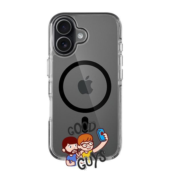 Чохол Crystal ColorFrame with MagSafe iPhone 17 Black 4398-0 фото