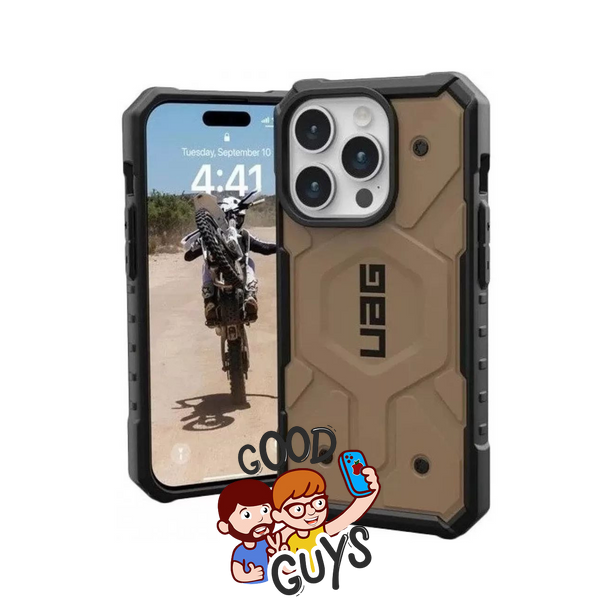 Чохол протиударний UAG Pathfinder з MagSafe для iPhone 14 Pro Dark Earth 1013-13 фото