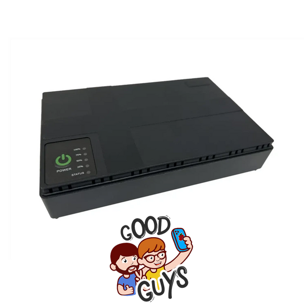 Джерело безперебійного живлення для роутерів DC-UPS DC1018P 10400 mAh Black 4235-0 фото