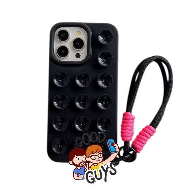 Чохол Silicone Suction Case для iPhone 13 Black 3067-3 фото