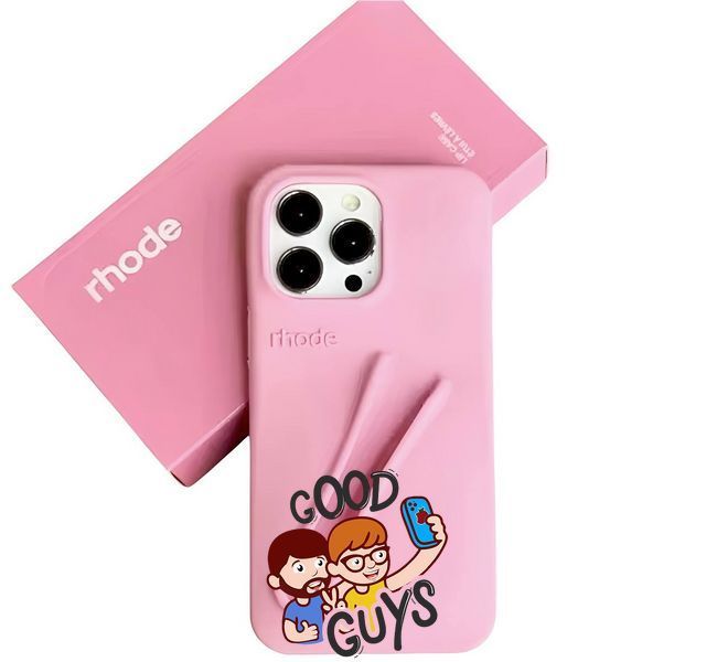 Чохол Lipstick case Rhode з місцем для блиску для iPhone 11 Ribbon 2410-1 фото