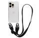 Чохол Armored з ремінцем Crossbody для iPhone 13 Pro Max Black 1482-1 фото 1