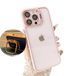 Crystal case Camera stand для iPhone 15 Pro Pink 2094-8 фото 1
