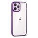 Чохол Acrylic Lens Protection Case для iPhone 15 Pro Violet 1783-2 фото 2