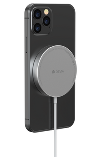 Безпровідна зарядка DEVIA Magnetic Wireless Charger Smart Series Gray 579-0 фото
