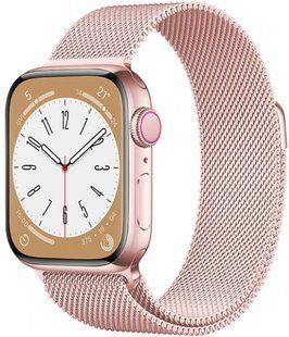 Ремінець Milanese Loop Apple Watch Magnetic 38,40,41,42mm 10gen Pink Sand 277-20 фото