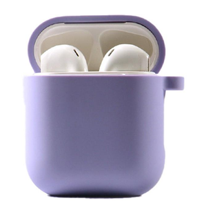 Чохол з мікрофіброю для AirPods 1/2 Blueberry 1430-13 фото