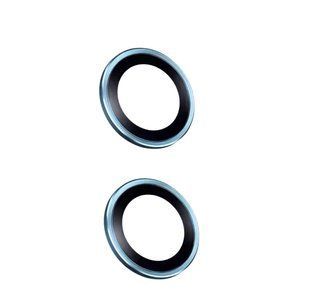 Скло (лінзи) для камери Metal Classic для iPhone 16/16 Plus/17 Sierra Blue 2496-4 фото