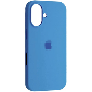 Чохол Silicone case Full iPhone 16 Cornflower 2480-50 фото