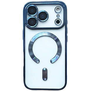 Чохол Shining with MagSafe на iPhone 17 Pro Midnight Blue 4067-3 фото