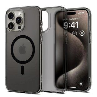 Чохол Spigen Matte Black Case with MagSafe для iPhone 16 Pro Black 2565-1 фото