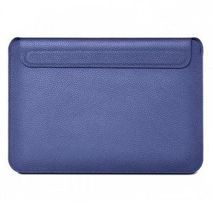 Конверт шкіряний WIWU Skin Pro Geniunie Leather Sleeve для Macbook Pro/Air 13" Blue 2472-0 фото