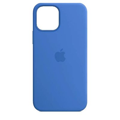 Silicone Case FULL iPhone 12 Mini Royal blue 120-2 фото