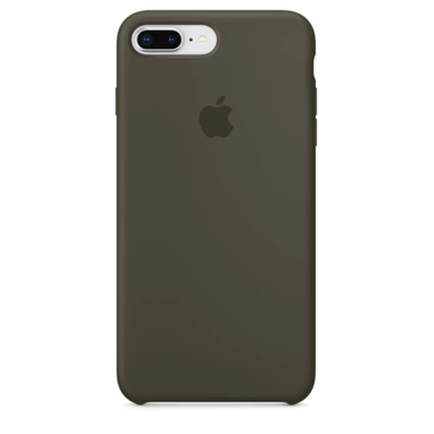 Silicone Case FULL iPhone 7 Plus,8 Plus Dark olive 113-14 фото