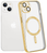 Чохол Shining with MagSafe на iPhone 15 Plus Gold 1855-3 фото