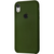 Silicone Case FULL iPhone X,Xs Forest green 114-48 фото