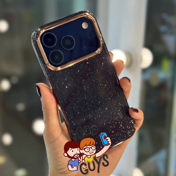 Чохол Sparkle case з блискітками для iPhone 17 Pro Max Black 4060-0 фото