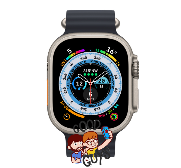 Ремінець Ocean Band 42,44,45,46mm(10,11S),49mm(ultra 1-3S) Midnight Blue 288-13 фото