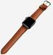 Ремінець Leather Bands для Apple Watch 38mm,40mm,41mm,42mm(10,11S) Light Brown-Silver 1234-7 фото 1