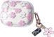 Чохол Jewelry для AirPods 1/2 з карабіном Pink Flower 2301-4 фото 1