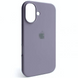 Чохол Silicone case Full iPhone 17 Lavander gray 4016-43 фото 1