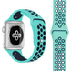 Ремінець Sport Band Nike 38,40,41,42mm(10,11S) Sea Blue - Black 283-1 фото 2